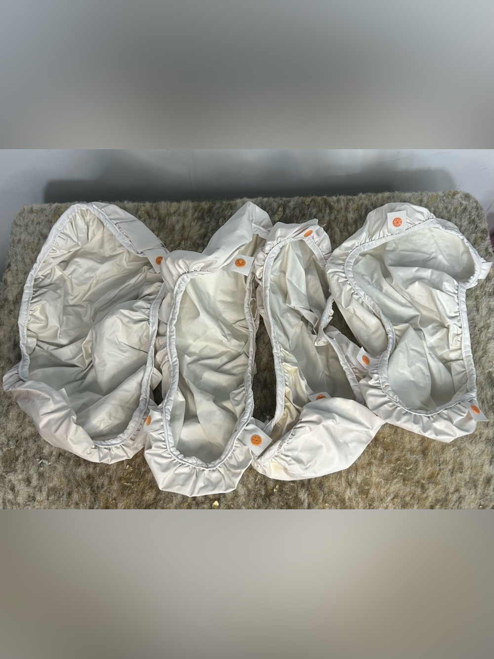 5 for $25🔥GDiapers Nylon Medium Diaper Snap In Liners- Set of 4